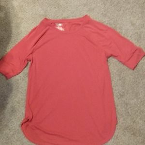 plane large red t-shirt